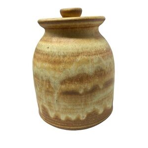 Hand Crafted | Stoneware Jar | Pottery | 6.5”